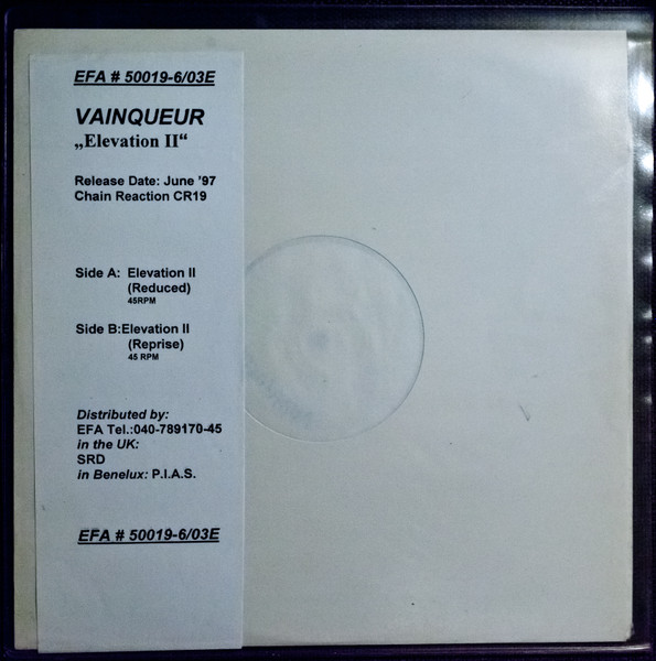 Vainqueur – Elevation II (1997, Vinyl) - Discogs