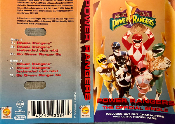 Mighty Morphin Power Rangers: Putty on the Brain [VHS]: 9786303206554 -  AbeBooks