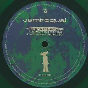 Jamiroquai – Emergency On Planet Earth (1993, Green , Vinyl) - Discogs