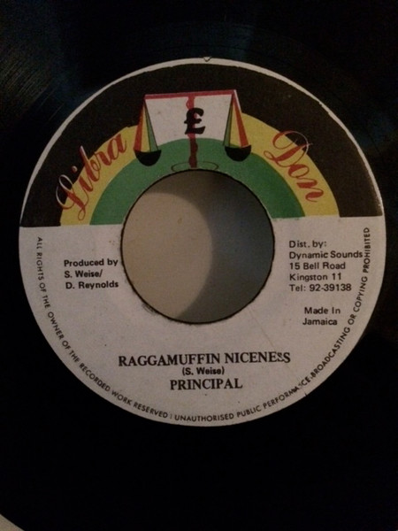 Principal – Raggamuffin Niceness (Vinyl) - Discogs