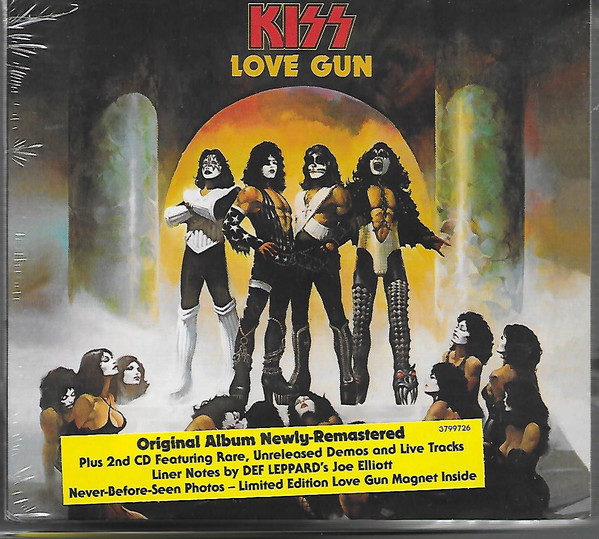 Kiss – Love Gun Deluxe Edition (2014, Digipack Unreleased Tracks 