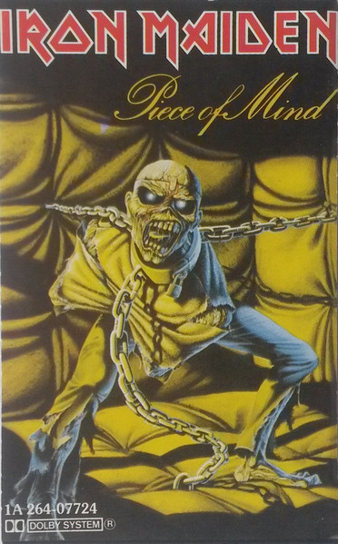 Iron Maiden – Piece Of Mind (1983, Cassette) - Discogs