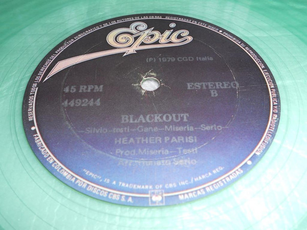 Album herunterladen Heather Parisi - Disco Bambina Blackout