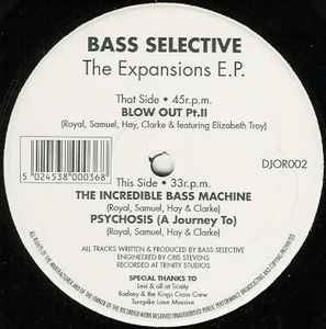 Bass Selective - The Expansions E.P. album cover