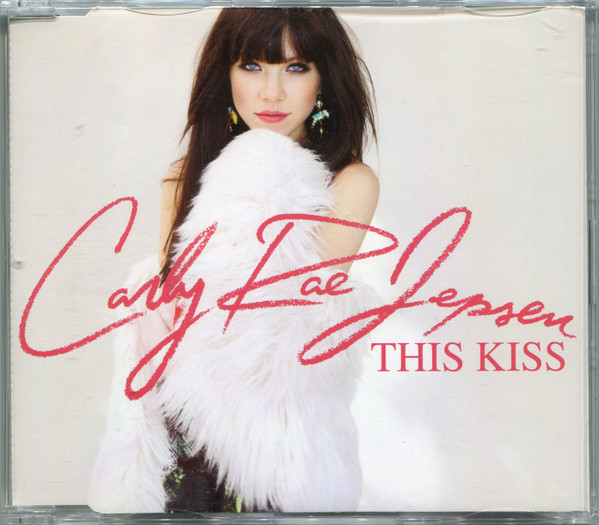 CARLY RAE JEPSEN Kiss CD COVER PIC Interscope Poster 2012 14x22 