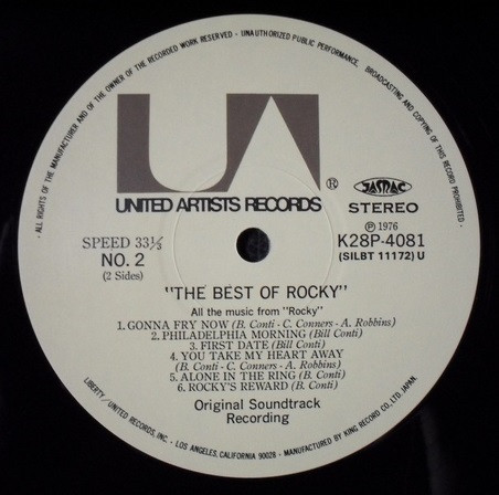 last ned album Bill Conti - The Best Of Rocky Original Soundtrack