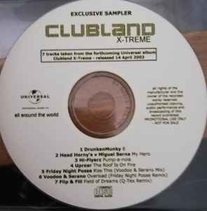 Various - Clubland X-Treme (Exclusive Sampler) album cover