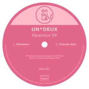 UN*DEUX - Paramour EP album cover