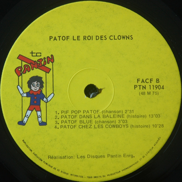 Patof - Patof Le Roi Des Clowns | Pantin (PTN 11904) - 4