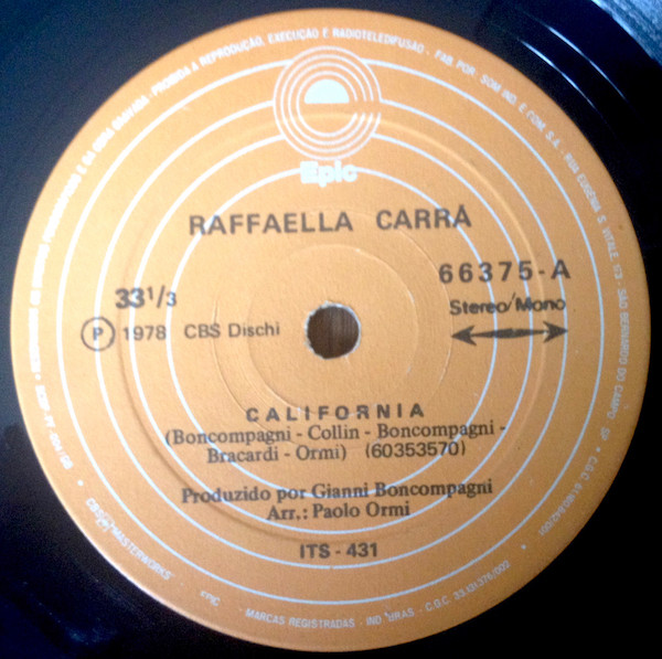 baixar álbum Raffaella Carra' - California