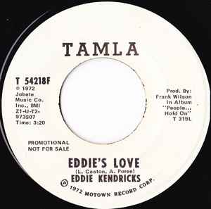 Eddie Kendricks - Eddie's Love album cover