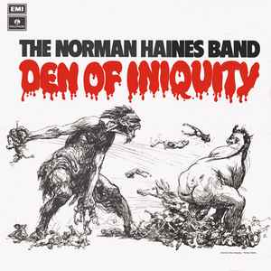 The Norman Haines Band - Den Of Iniquity album cover