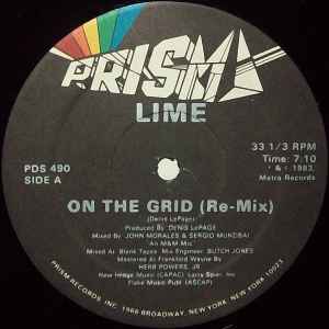 Lime (2) - On The Grid (Re-Mix) Album-Cover
