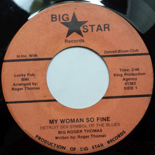 baixar álbum Big Roger Thomas - My Woman So Fine Talk Is Cheap