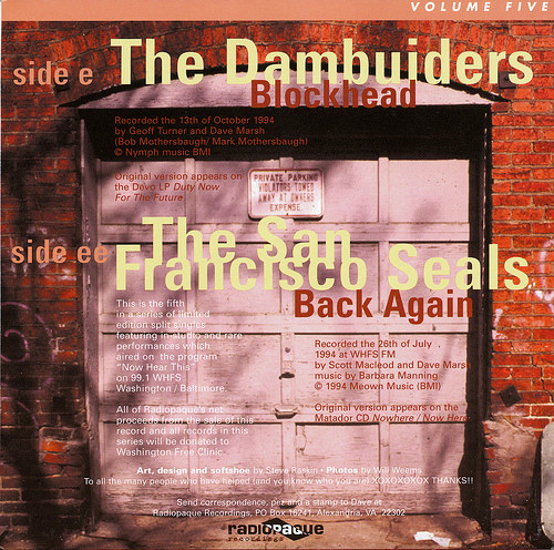 descargar álbum The Dambuilders The San Francisco Seals - Blockhead Back Again