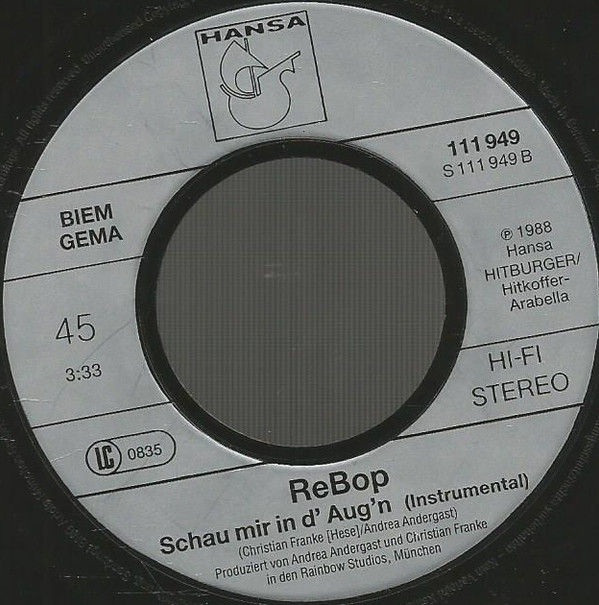last ned album ReBop - Schau Mir In D Augn