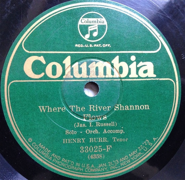 lataa albumi Henry Burr Walter Van Brunt - Where The River Shannon Flows When I Dream Of Old Erin