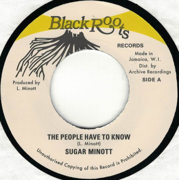 Sugar Minott – The People Have To Know (2023, Vinyl) - Discogs