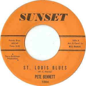 Pete Bennett - St. Louis Blues album cover