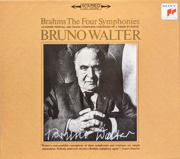 Brahms, Bruno Walter – The Four Symphonies, Academic Festival