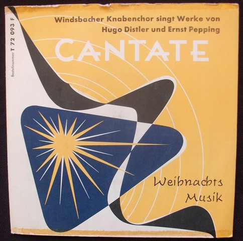 Album herunterladen Windsbacher Knabenchor - Singt Werke Von Hugo Distler Und Ernst Pepping