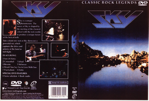 Sky – Classic Rock Legends (2001, DVD) - Discogs