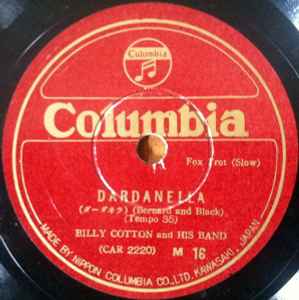 SP BILLY COTTON AND HIS BAND DARDANELLA / A GARDEN IN ITALY