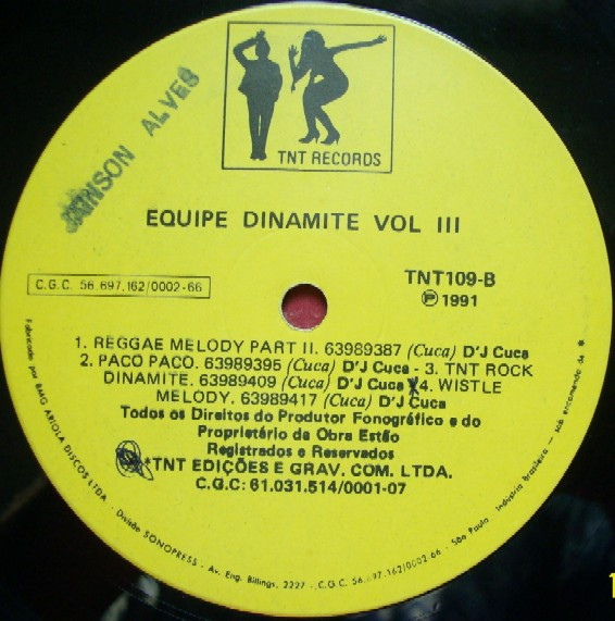 descargar álbum DJ Cuca - Equipe Dinamite Instrumental VolIII