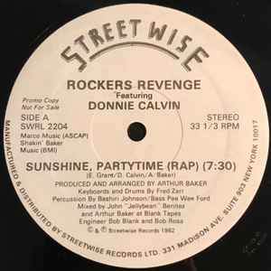 Rockers Revenge Featuring Donnie Calvin - Sunshine Partytime