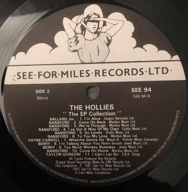 descargar álbum The Hollies - The EP Collection