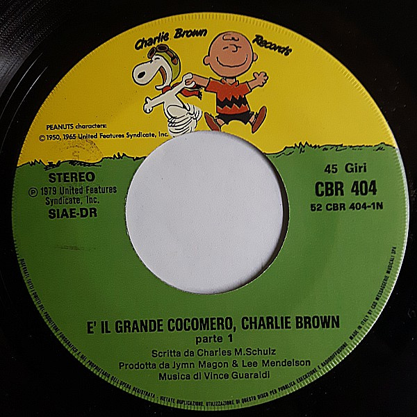 last ned album Charles M Schulz - È Il Grande Cocomero Charlie Brown