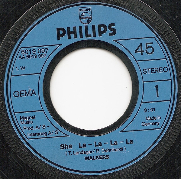 télécharger l'album Walkers - Sha La La La La