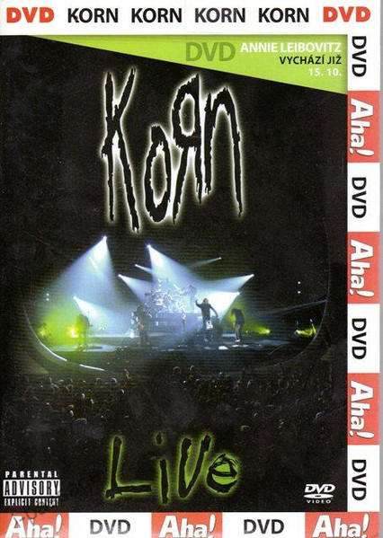 Korn – Live (2009, A5 Cardboard Sleeve, DVD) - Discogs