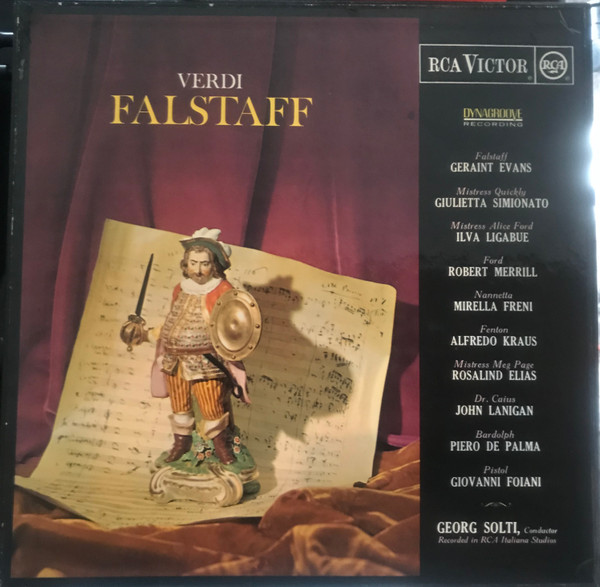Opera Classics FALSTAFF by Verdi (CD 1998) Recorded in Budapest