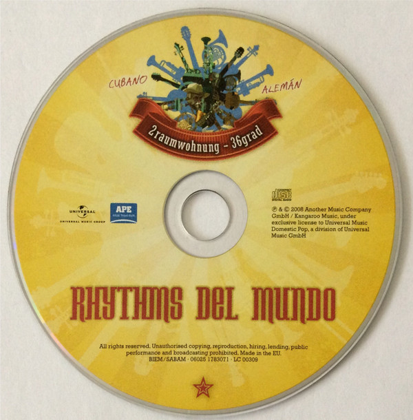 descargar álbum Rhythms Del Mundo Featuring 2raumwohnung - 36grad