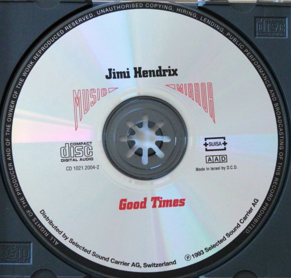 Jimi Hendrix – The Rarities (CD) - Discogs