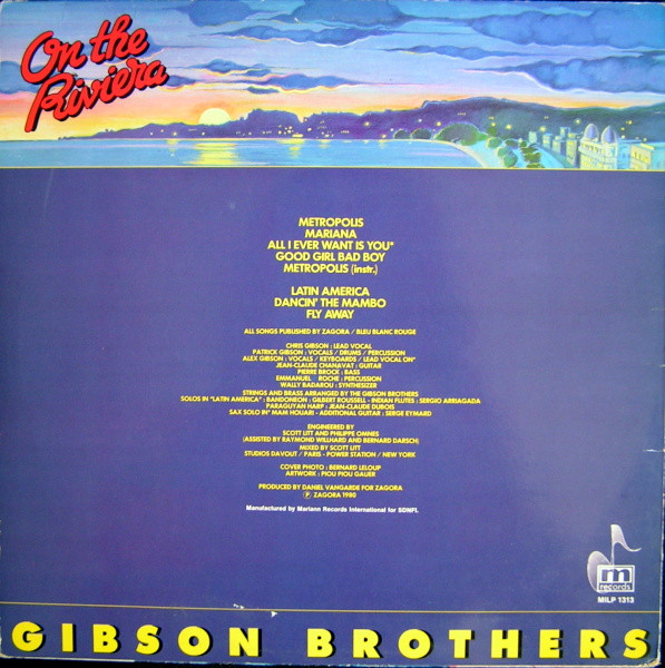 Album herunterladen Gibson Brothers - On The Riviera