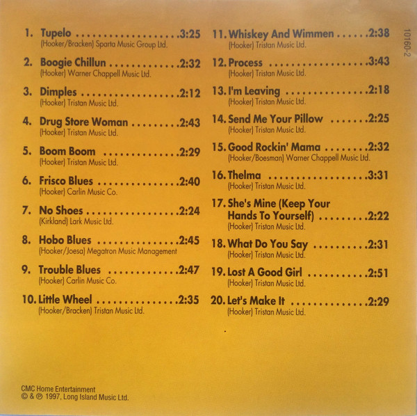 télécharger l'album John Lee Hooker - The Blues Collection