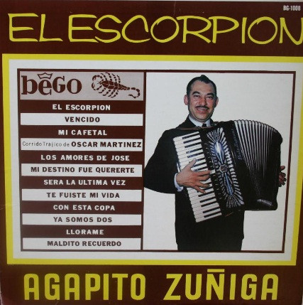 télécharger l'album Agapito Zuñiga - El Escorpion