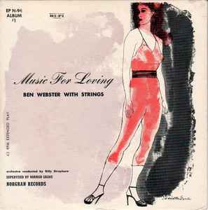 Ben Webster With Strings - Music For Loving - Album # 1 album cover