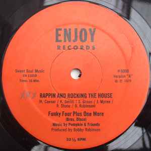 Funky Four Plus One More* - Rappin And Rocking The House
