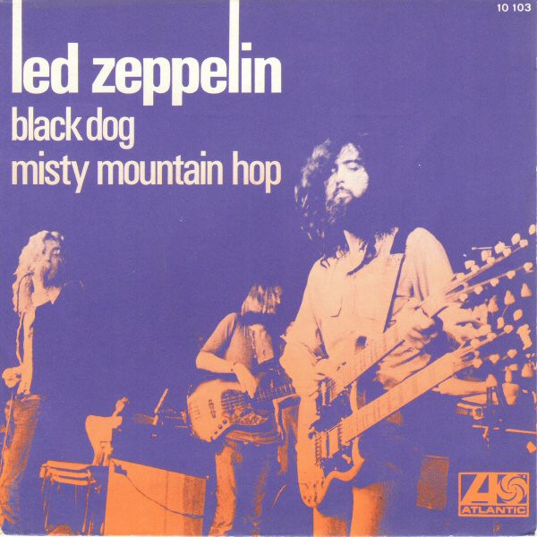 led zeppelin perro negro / misty mountain hop. - Compra venta en  todocoleccion
