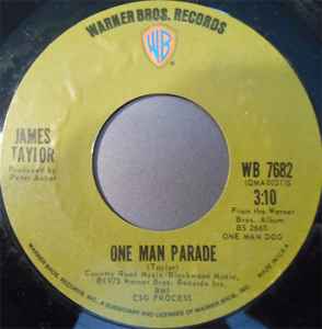 James Taylor (2) - One Man Parade album cover