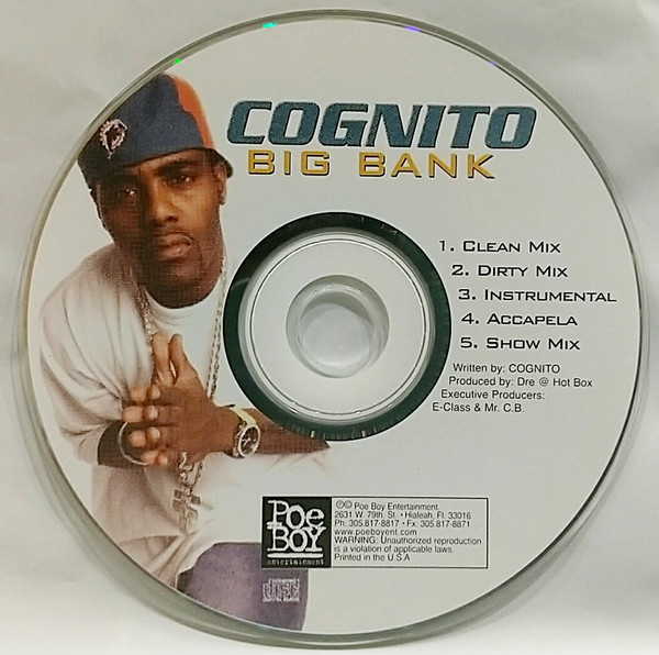 Cognito - Big Bank / Everybody | Releases | Discogs