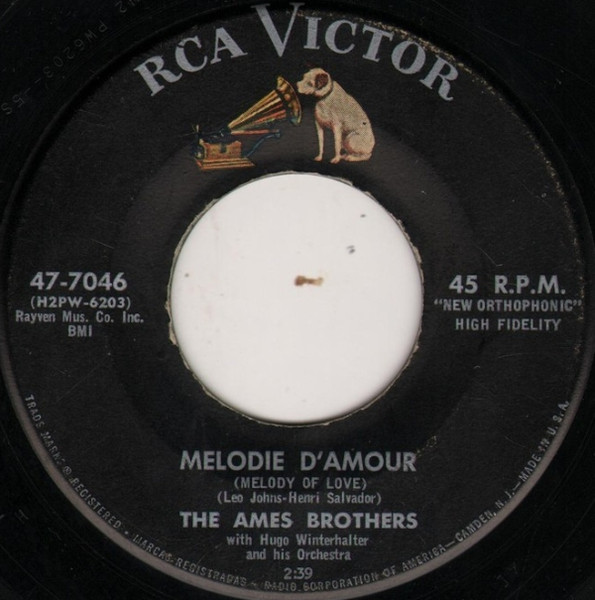 The Ames Brothers With Hugo Winterhalter Orchestra – Melodie D