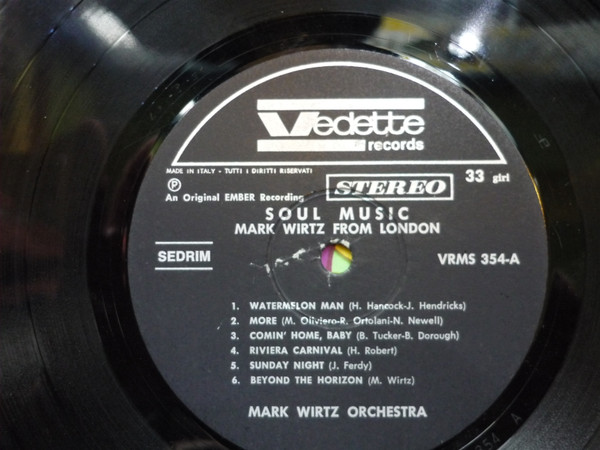 descargar álbum Mark Wirtz Orchestra - Soul Music