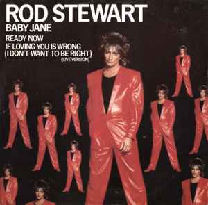 Rod Stewart - Baby Jane album cover