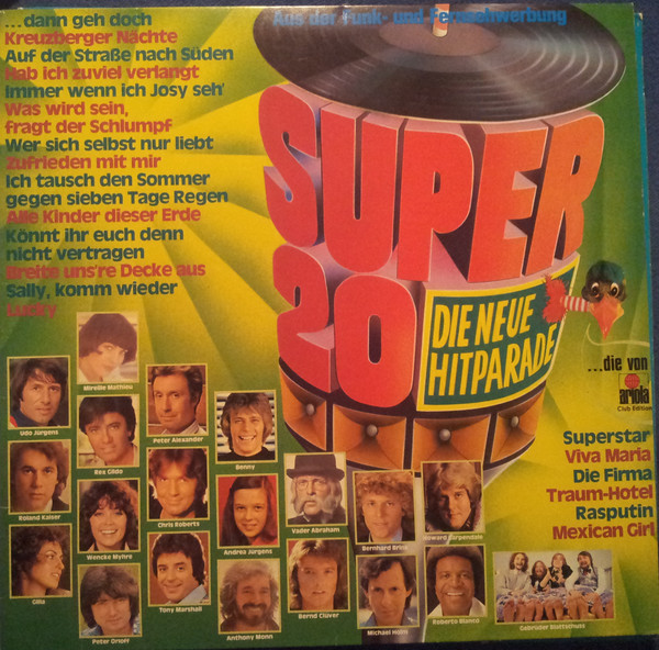 ladda ner album Various - Super 20 Die Neue Hitparade