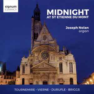 Joseph Nolan - Midnight At St Etienne Du Mont album cover