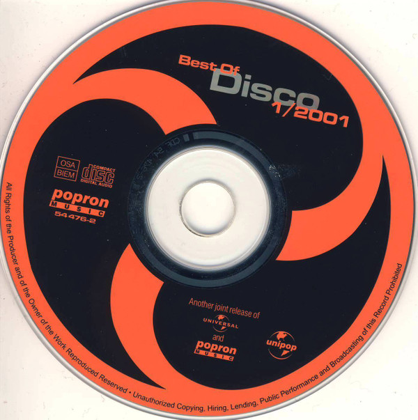 lataa albumi Various - Best Of Disco 1 2001